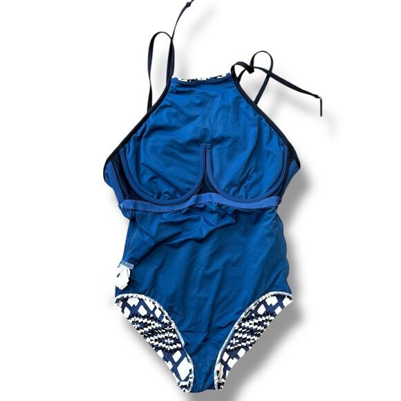 Seafolly Modern Tribe One-Piece Swimsuit DD-Cups EUC Plus Size - Picture 6 of 9